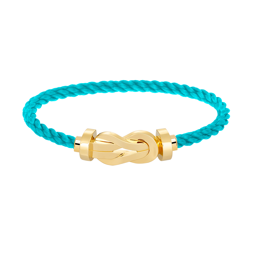 Pomuse CHANCE LARGE 8 FIGURE BUCKLE NO DIAMOND BRACELET GOLD