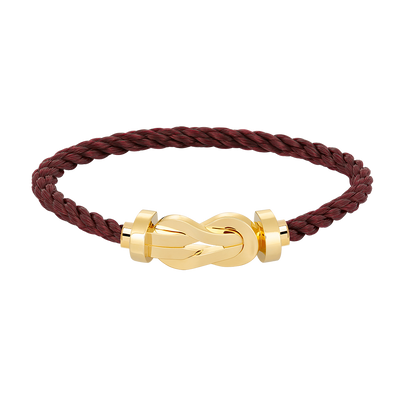 Pomuse CHANCE LARGE 8 FIGURE BUCKLE NO DIAMOND BRACELET GOLD