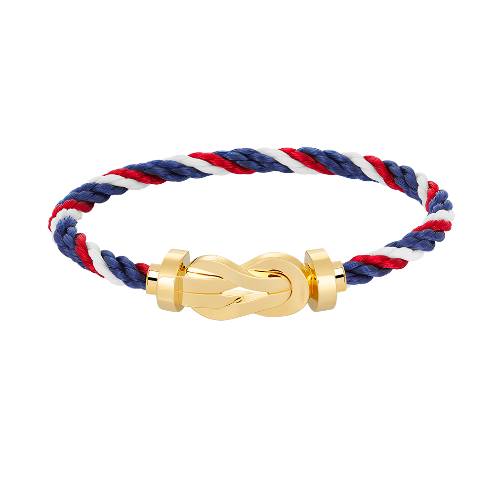 Pomuse CHANCE LARGE 8 FIGURE BUCKLE NO DIAMOND BRACELET GOLD