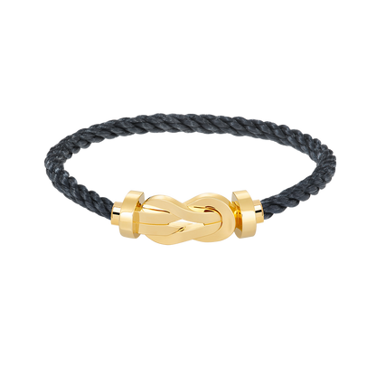 Pomuse CHANCE LARGE 8 FIGURE BUCKLE NO DIAMOND BRACELET GOLD