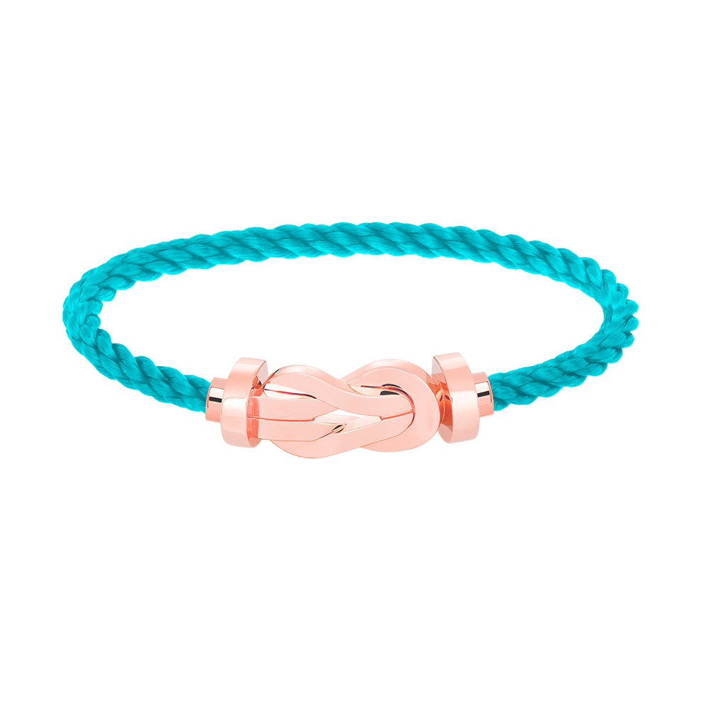 Pomuse CHANCE LARGE 8 FIGURE BUCKLE NO DIAMOND BRACELET ROSE GOLD