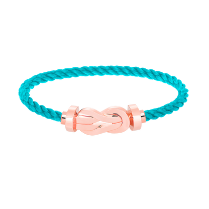 Pomuse CHANCE LARGE 8 FIGURE BUCKLE NO DIAMOND BRACELET ROSE GOLD