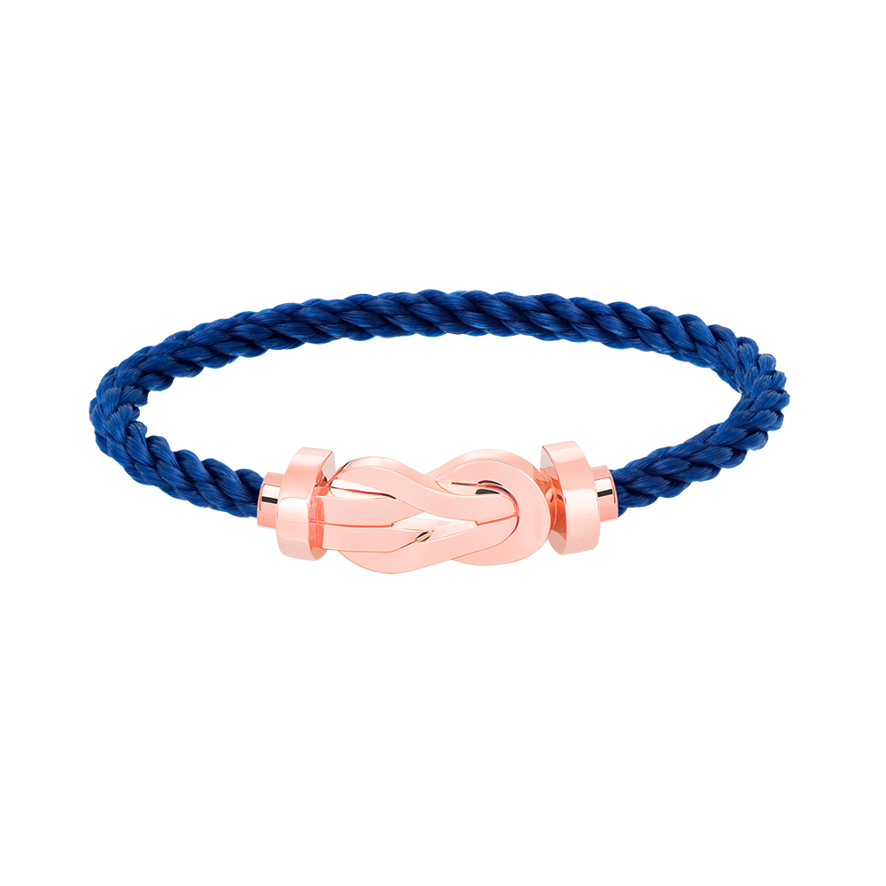 Pomuse CHANCE LARGE 8 FIGURE BUCKLE NO DIAMOND BRACELET ROSE GOLD