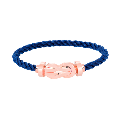 Pomuse CHANCE LARGE 8 FIGURE BUCKLE NO DIAMOND BRACELET ROSE GOLD