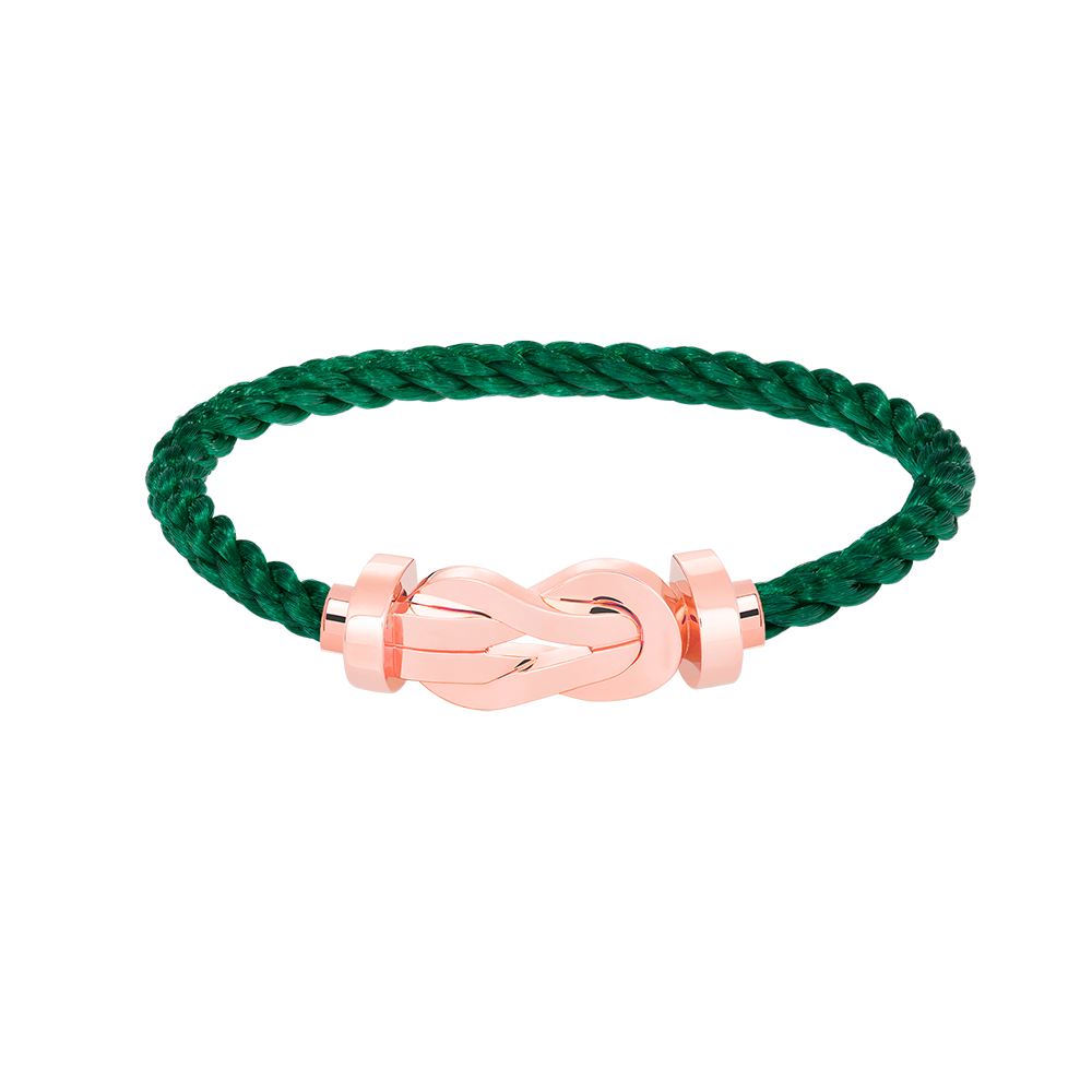 Pomuse CHANCE LARGE 8 FIGURE BUCKLE NO DIAMOND BRACELET ROSE GOLD