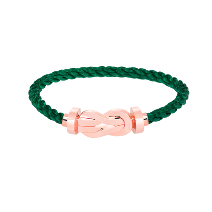 Pomuse CHANCE LARGE 8 FIGURE BUCKLE NO DIAMOND BRACELET ROSE GOLD