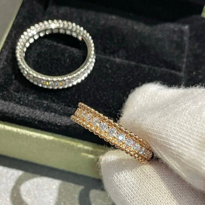 Pomuse PERLEE DIAMOND SILVER RING