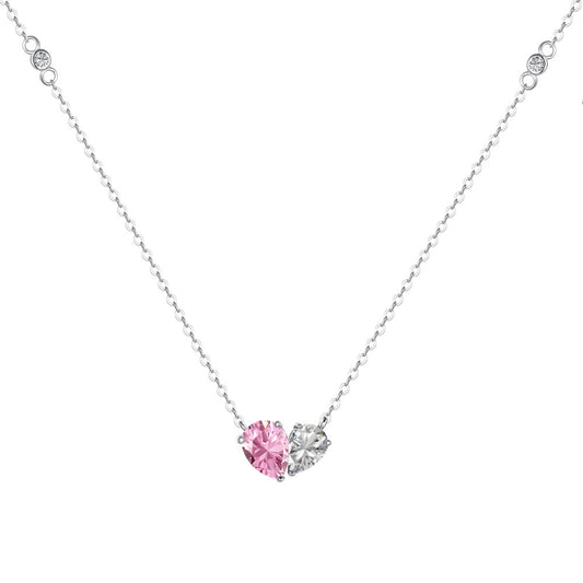 Pomuse Unique Heart Shape Necklace