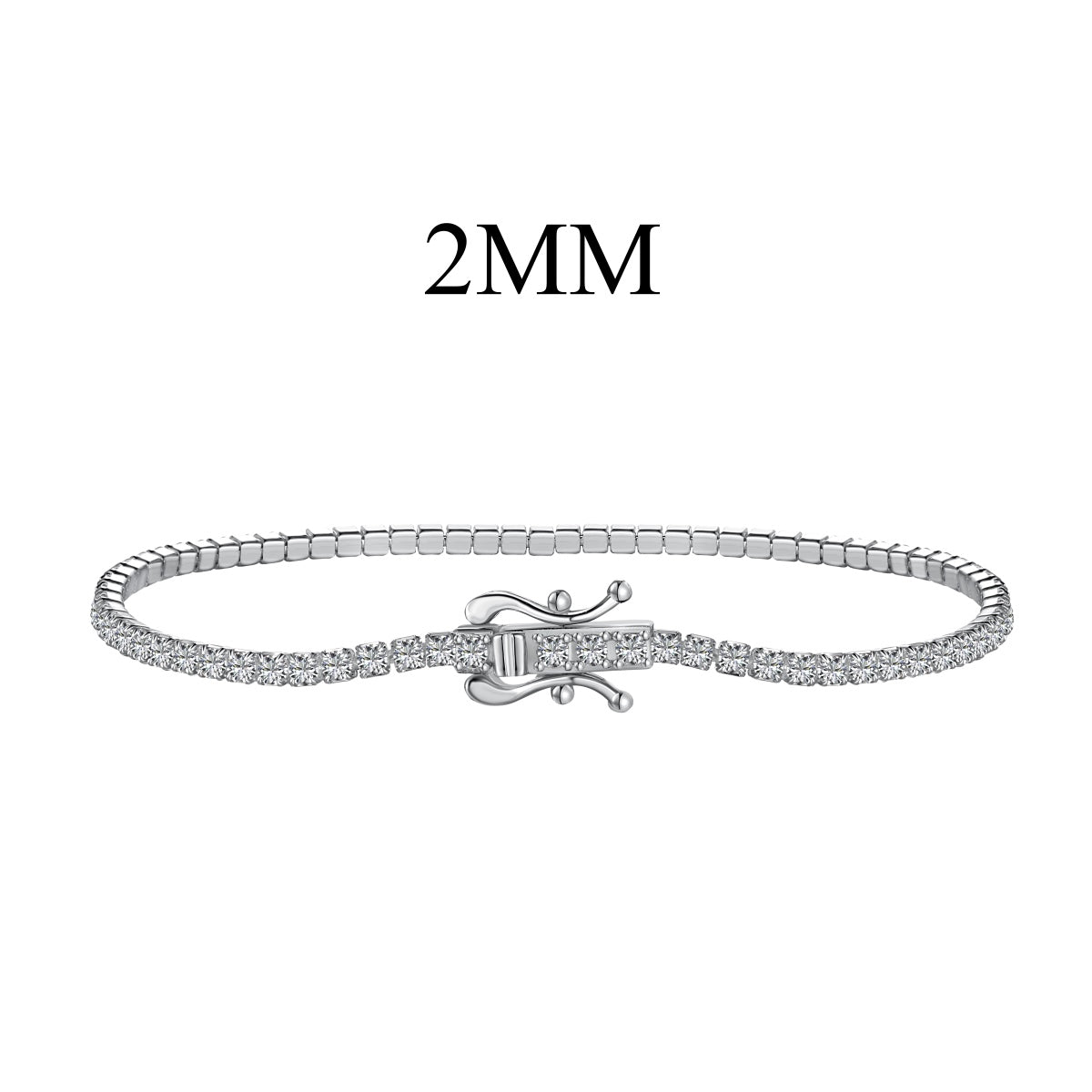 Pomuse – Strahlend buntes Party-Armband im Rundschliff
