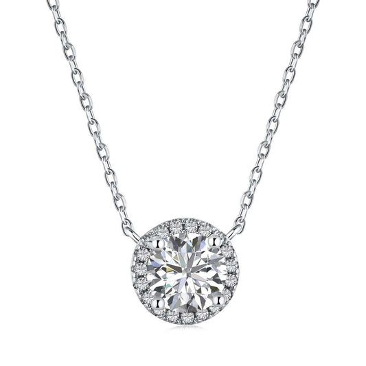 Pomuse Luxurious Round Cut Necklace