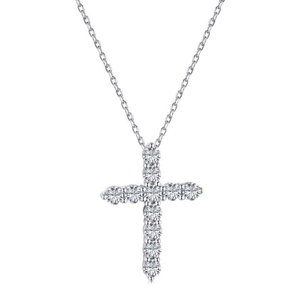 Pomuse Unique Cross Shape Necklace