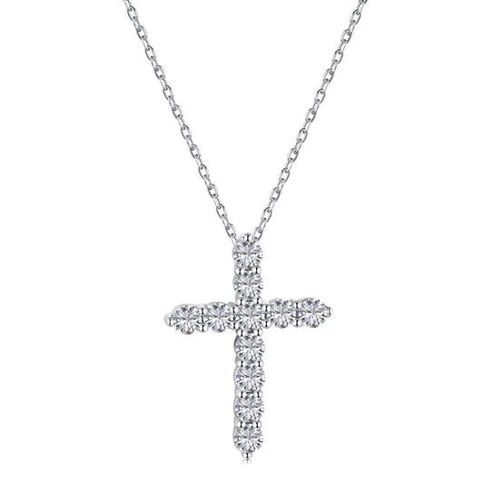 Pomuse Unique Cross Shape Necklace