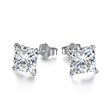Pomuse Ornate Square Shape Earrings