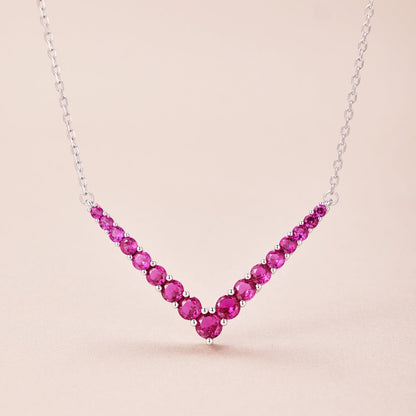Pomuse Ornate Round Cut Necklace