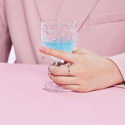 Pomuse Ornate Vibrant Round Cut Daily Ring