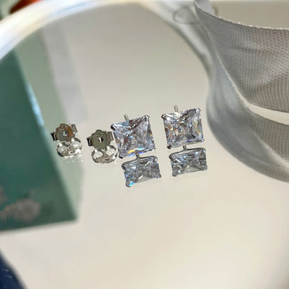 Pomuse Ornate Square Shape Earrings