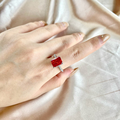 Pomuse 4.0 Carat Luxurious Engagement Ring