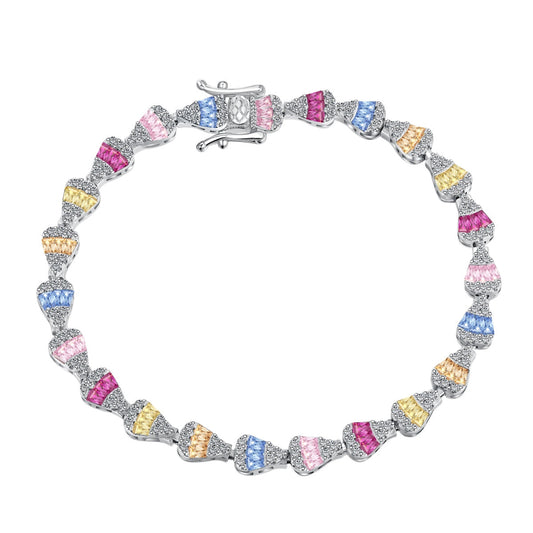 Pomuse Radiant Water Drop Shape Daily Bracelet