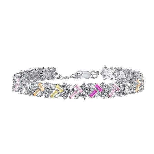 Pomuse Dazzling Unique Multi Shape Daily Bracelet