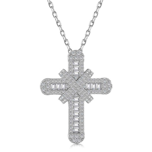 Pomuse Gypsophila With Dimonds Necklace