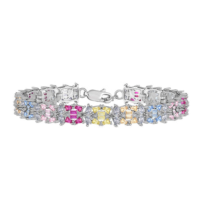 Pomuse Delicate Colorful Multi Cut Party Bracelet