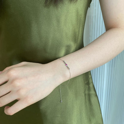 Pomuse Romantic Heart Shape Lover Bracelet