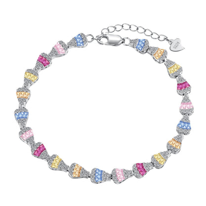 Pomuse Radiant Water Drop Shape Daily Bracelet