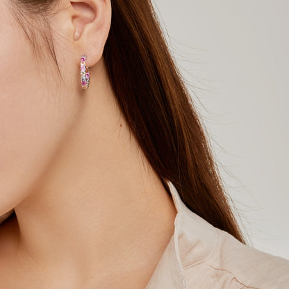 Pomuse Unique Round Cut Daily Earrings