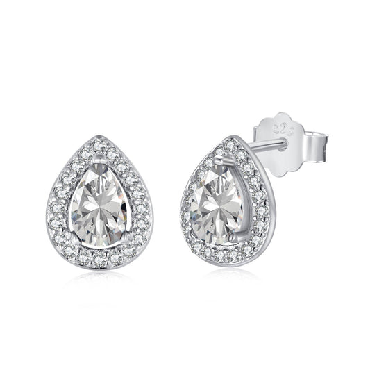 Pomuse Luxurious Water Drop Shape Earrings