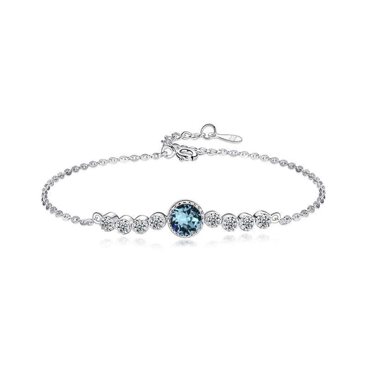 Pomuse Luxurious Heart Of The Ocean Bracelet
