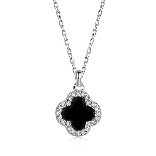 Pomuse Dainty Flower Shape Necklace