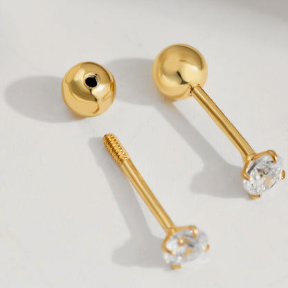 Pomuse Unique U-Shaped Ear Bone Earrings