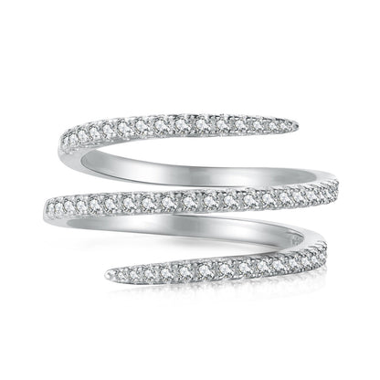 Pomuse Unique Vibrant Entangle Daily Ring