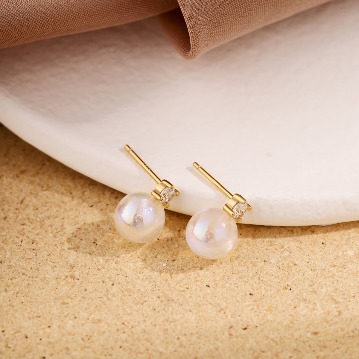 Pomuse Symphony Mermaid Pearl Earrings