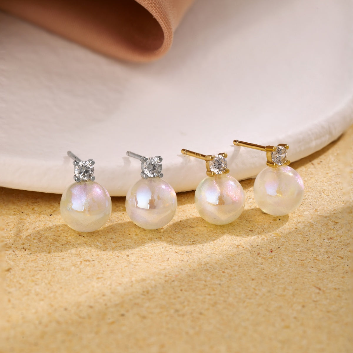 Pomuse Symphony Mermaid Pearl Earrings