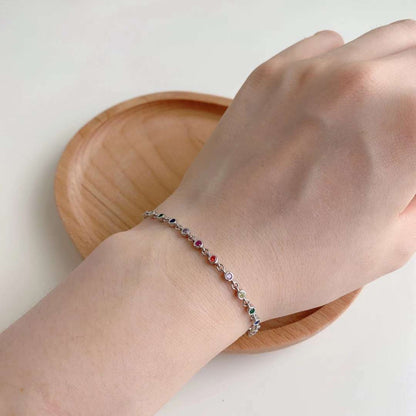 Pomuse Colorful Bead Array Bracelet