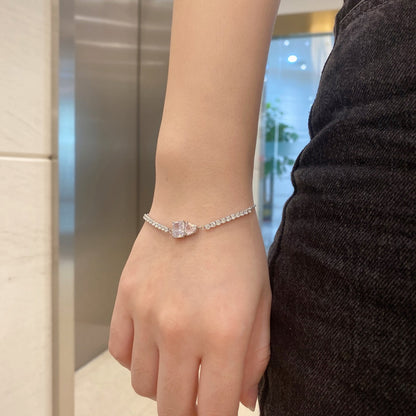 Pomuse Dazzling Unique Multi Shape Lover Bracelet