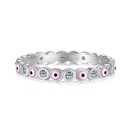 Pomuse Sparkling Vibrant Round Shape Daily Ring
