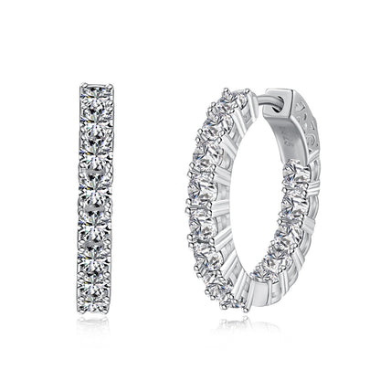 Pomuse Unique Round Cut Daily Earrings