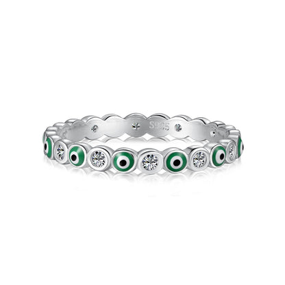 Pomuse Sparkling Vibrant Round Shape Daily Ring