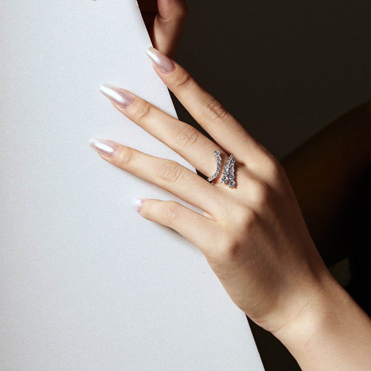 Pomuse Unique Vivid Snake Shape Daily Ring