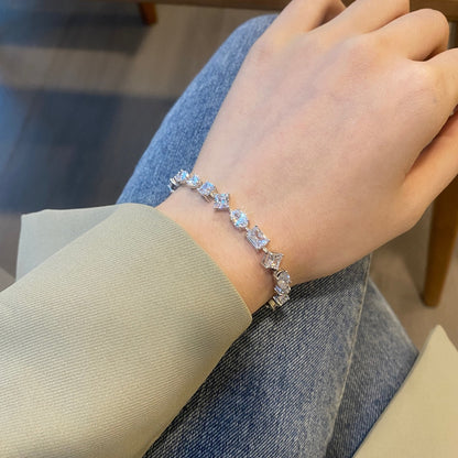 Pomuse Unique Exquisite Multi Cut Daily Bracelet