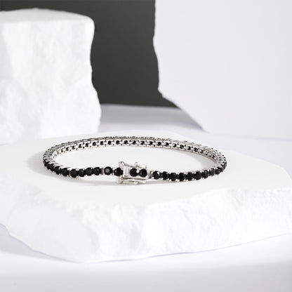 Pomuse – Strahlend buntes Party-Armband im Rundschliff