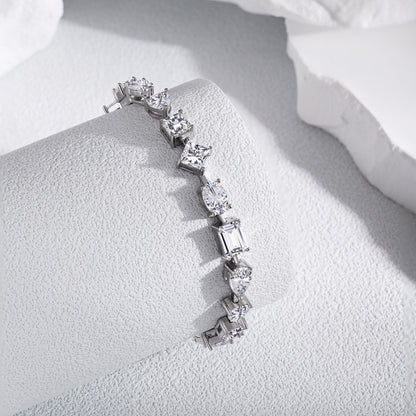 Pomuse Unique Exquisite Multi Cut Daily Bracelet