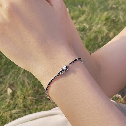 Pomuse – Strahlend buntes Party-Armband im Rundschliff