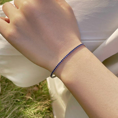 Pomuse – Strahlend buntes Party-Armband im Rundschliff