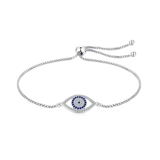 Pomuse Dazzling Eye Shape Necklace