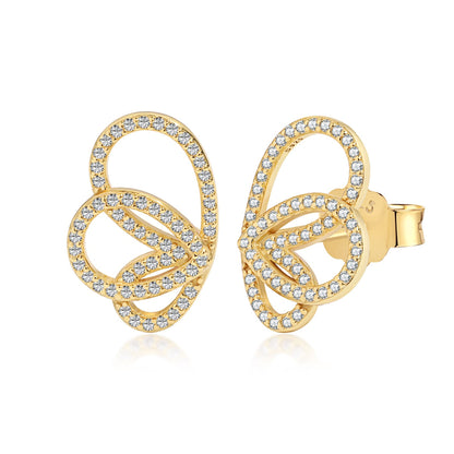 Pomuse – Exquisite Ohrringe in Schmetterlingsform