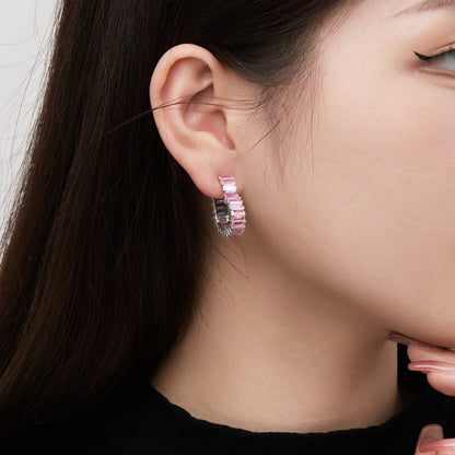 Pomuse Radiant Heart Cutout Earrings