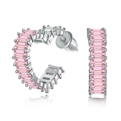 Pomuse Radiant Heart Cutout Earrings